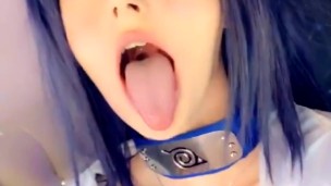 Ultimate Ahegao Snapchat Henti Girl Compilation