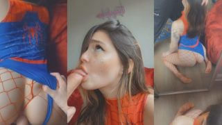Amazing Grace – Spider Girl Sextape Video Leaked