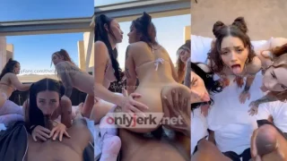 Auhneesh Nicole – BBC Foursome With Hooneyydeww And TheLatBarbie Video Leaked