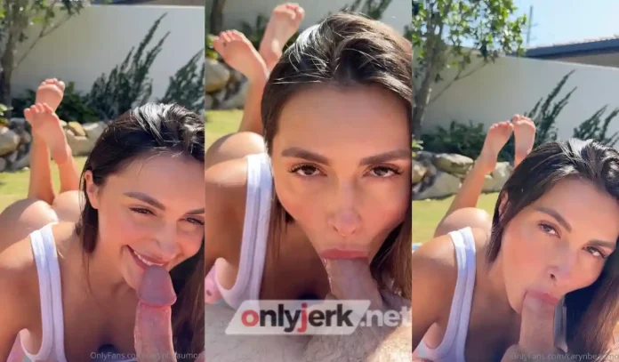 Caryn Beaumont – BG Outdoor Blowjob Video Leaked